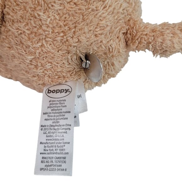 Boppy Teddy Bear Musical Wind Up Plush 10" Stuffed Animal Baby Toy 2015 Lullaby - Picture 2 of 3